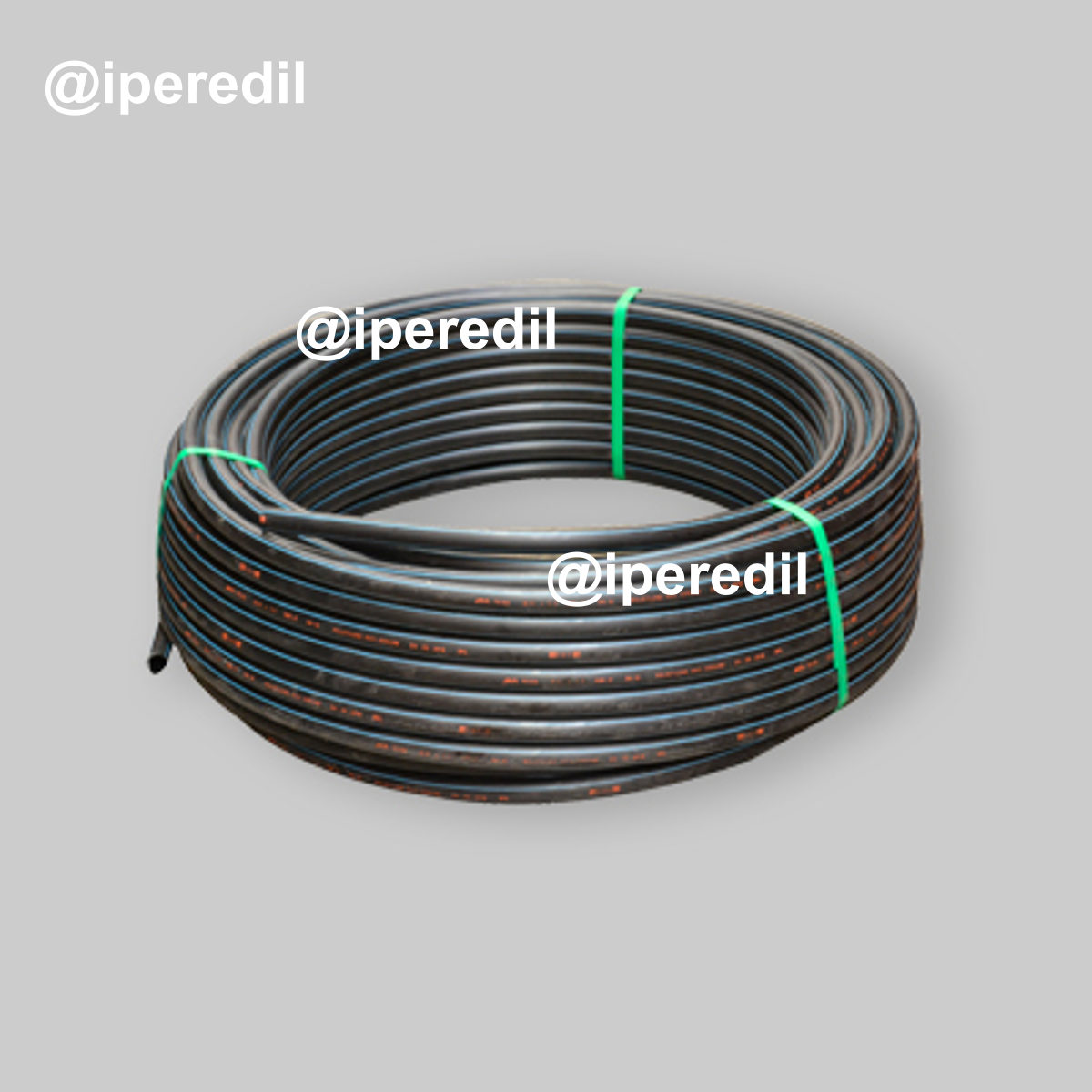 TUBO POLIETILENE PER ACQUA PN16 ALTA DENSITÀ PE100 IN ROTOLO Ø40 x Sp. 3,7 mm