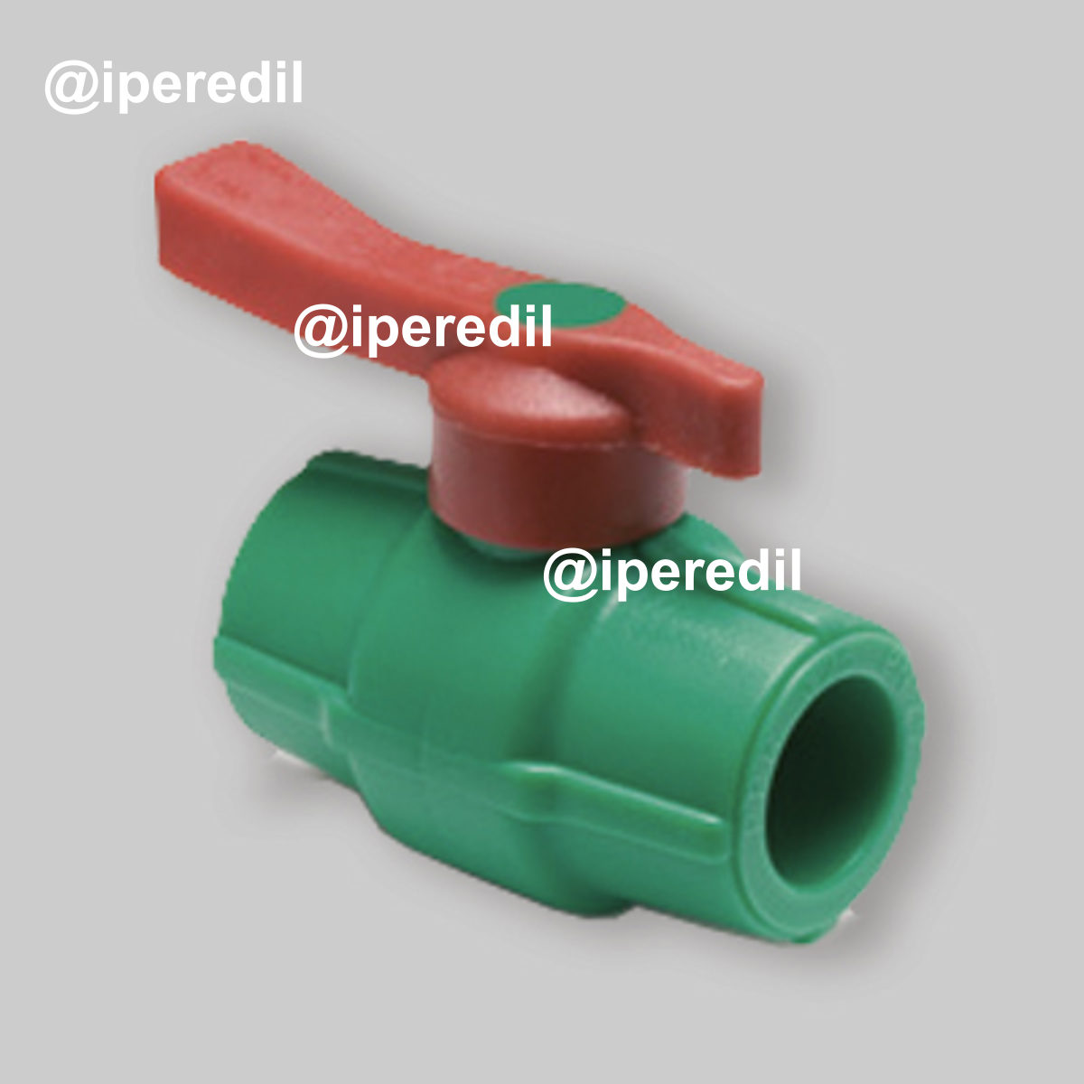 VALVOLA A SFERA IN PPR VERDE Ø32 mm