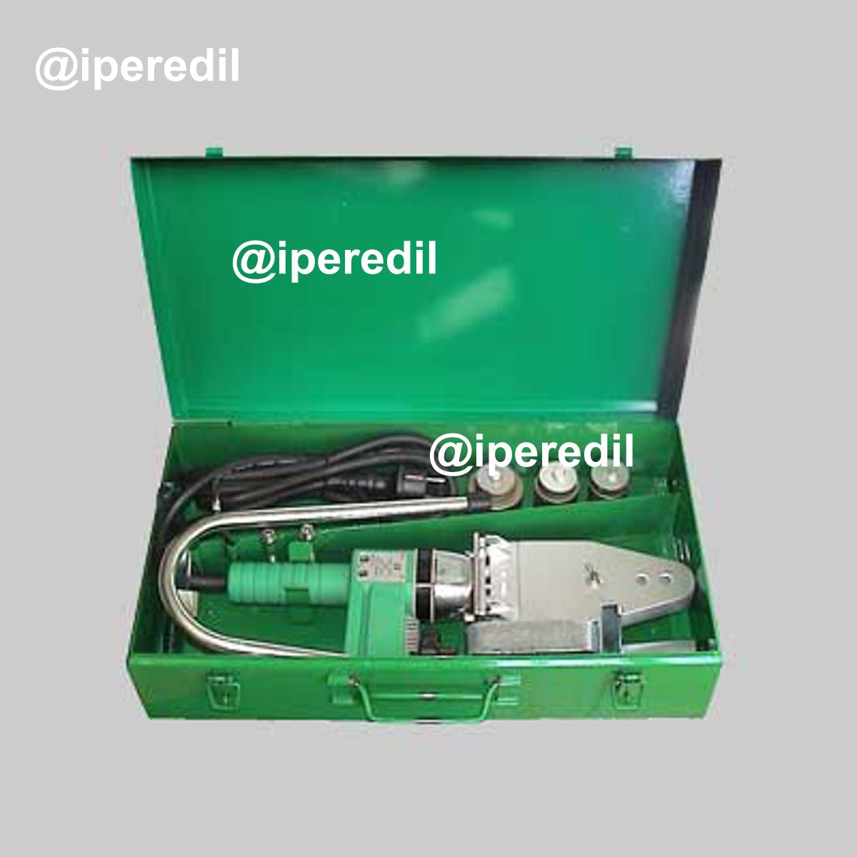 POLIFUSORE "ECO" CON TEMPERATURA FISSA CON ACCESSORI E VALIGETTA Ø20-25-32 mm