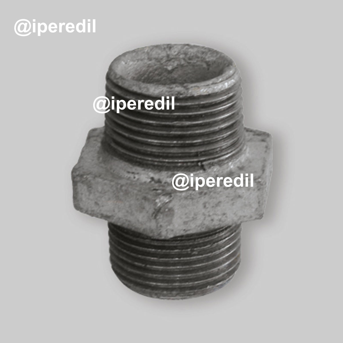 NIPLES DESTRO-SINISTRO IN GHISA ZINCATA 3/4"