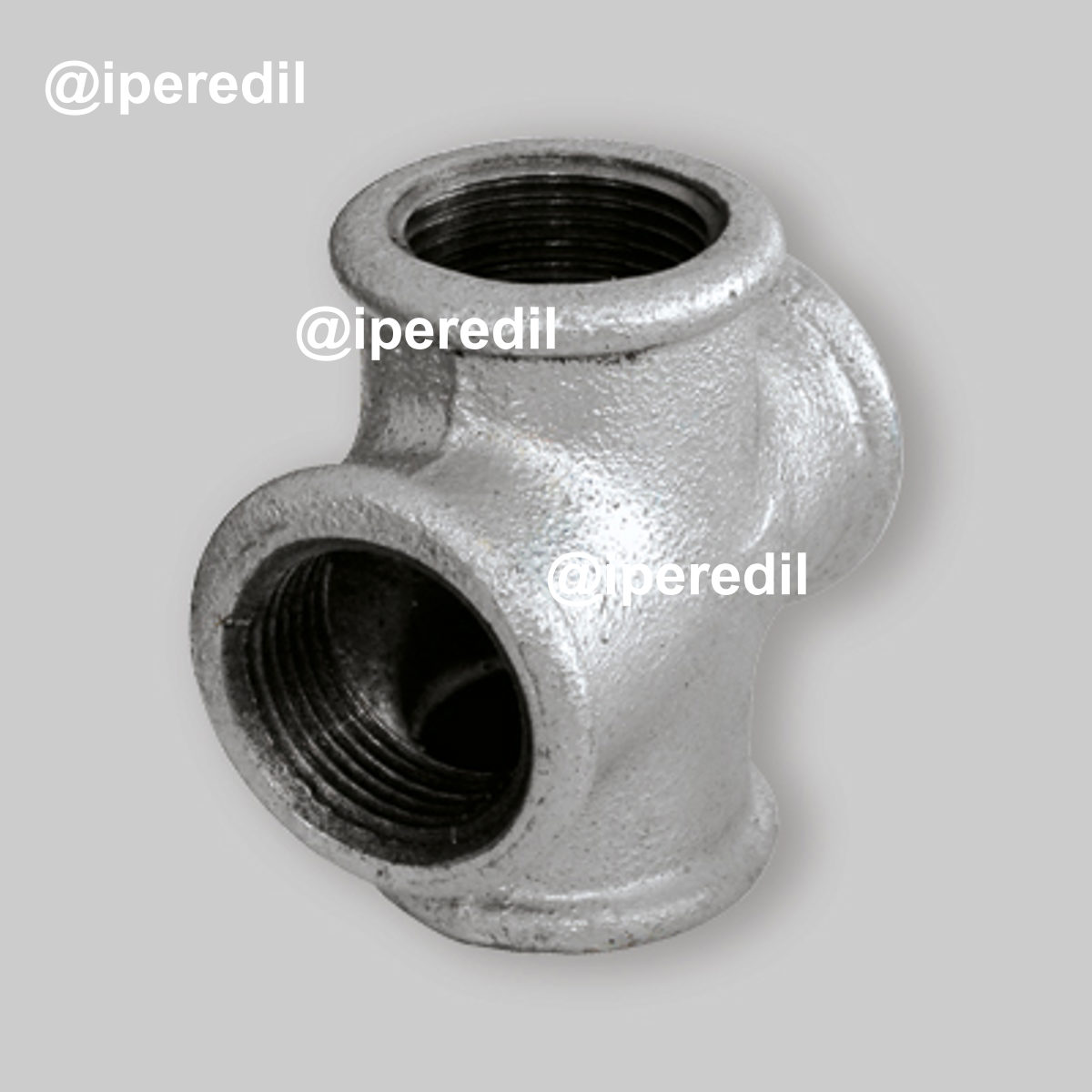 CROCE FEMMINA IN GHISA ZINCATA 1/2"