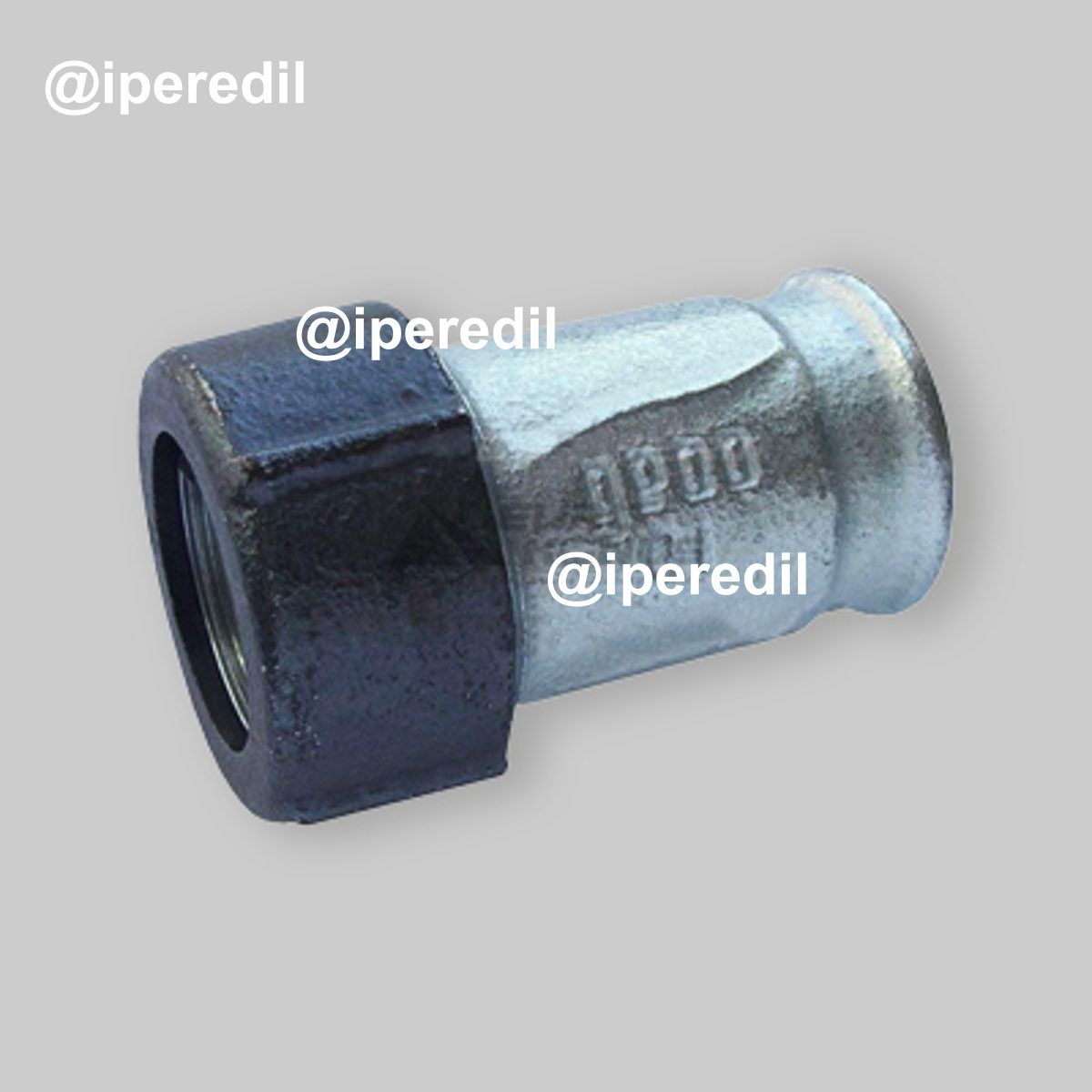 RACCORDO A COMPRESSIONE IN GHISA FILETTATO FEMMINA 1"1/2 x Ø47,9-51,5 mm - DN40