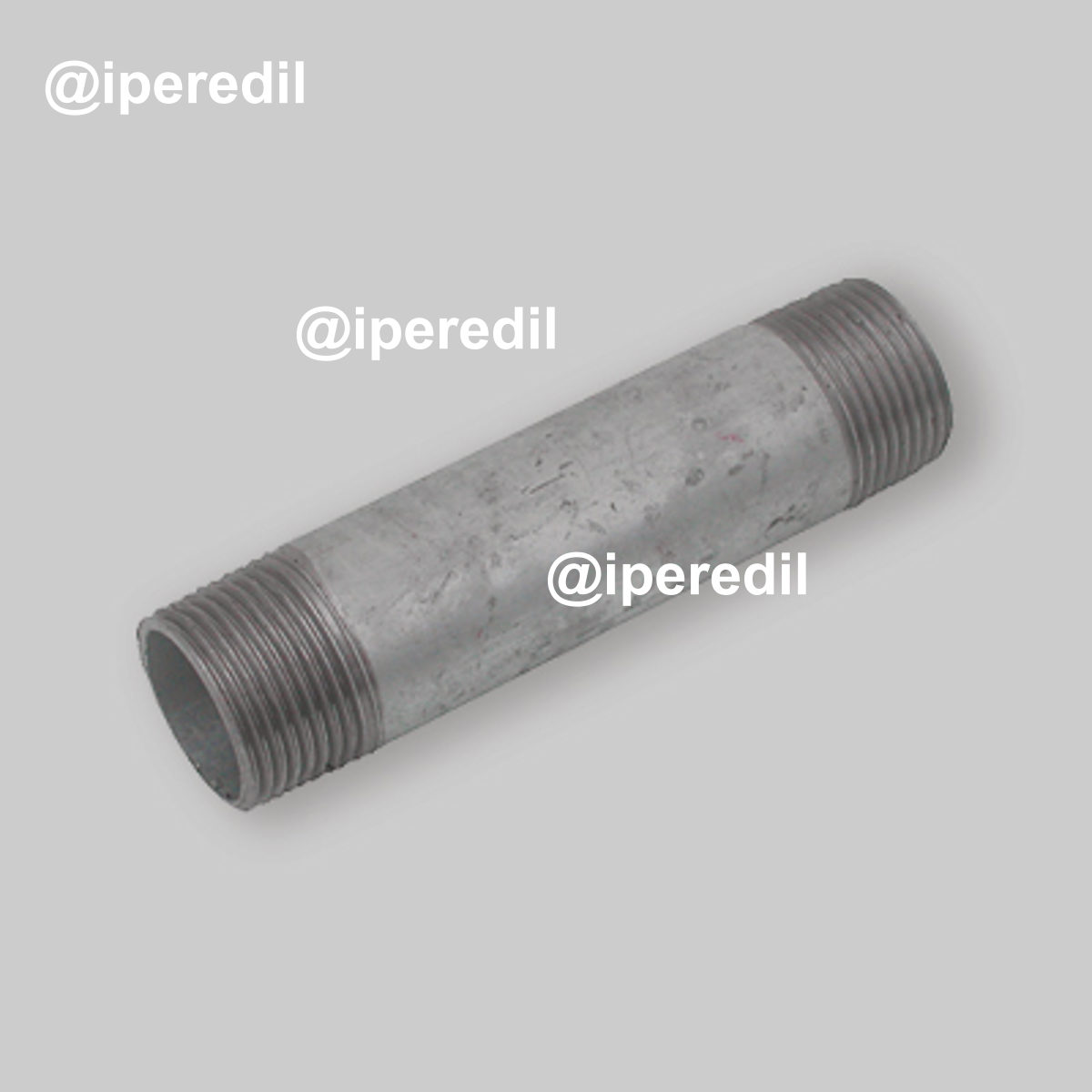 BARILOTTO IN ACCIAIO AL CARBONIO ZINCATO 2" L.180 mm