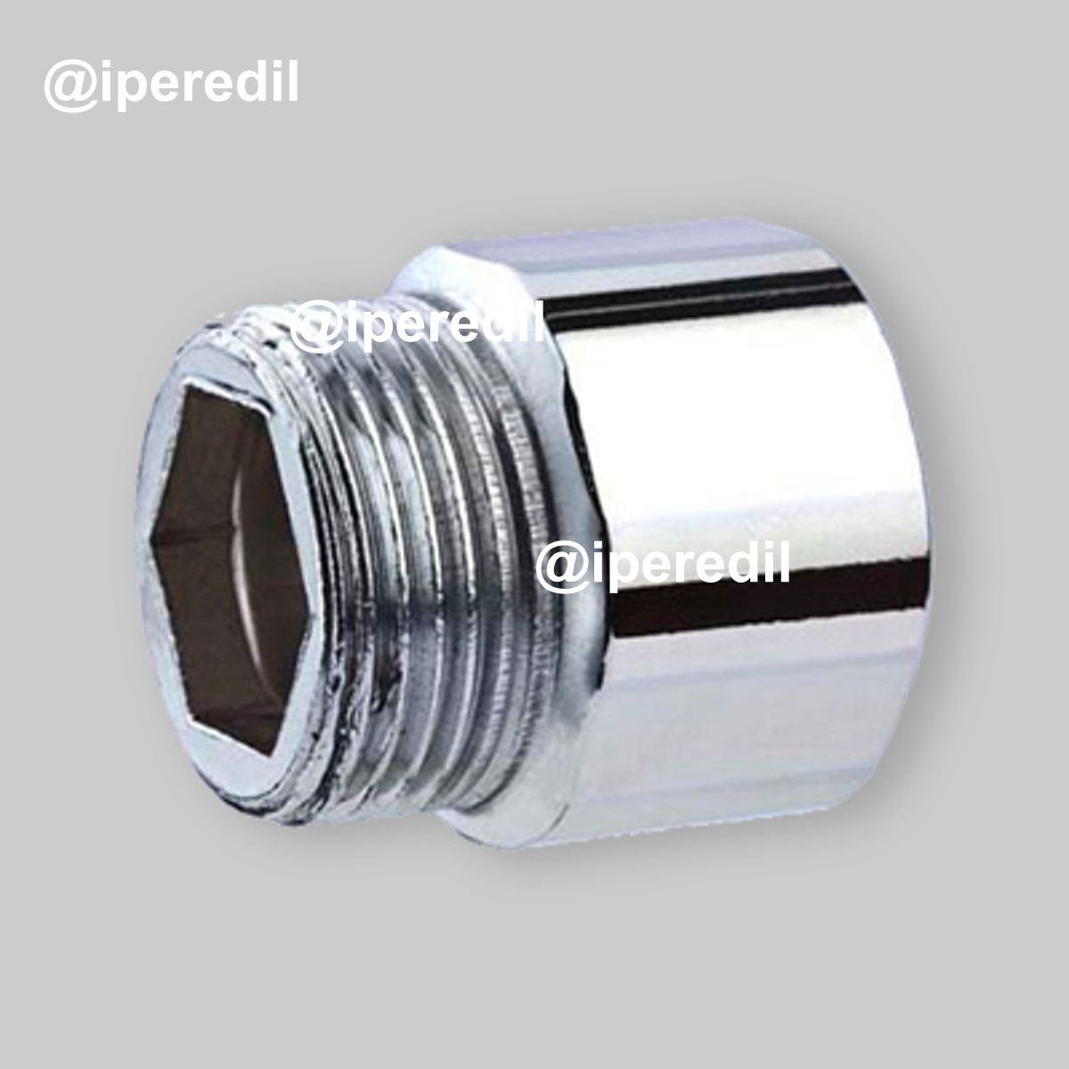 PROLUNGA IN ACCIAIO ZINCATO MASCHIO/FEMMINA 3/8" OTER 20 mm