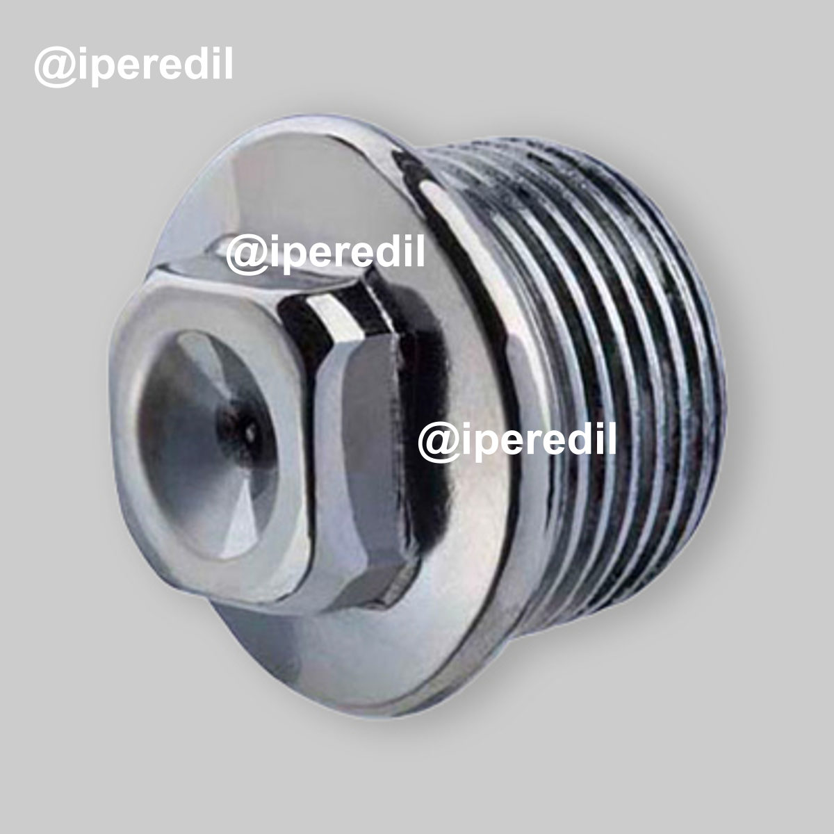 TAPPO MASCHIO CON DADO QUADRATO IN ACCIAIO ZINCATO OTER 3/8"