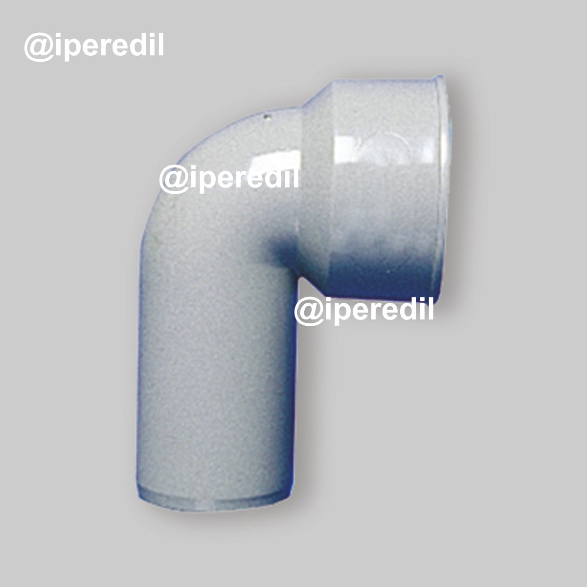 CURVA TECNICA A INNESTO SENZA MORSETTO "BAMPLAST" Ø50 x Ø50 - L.93,5 mm