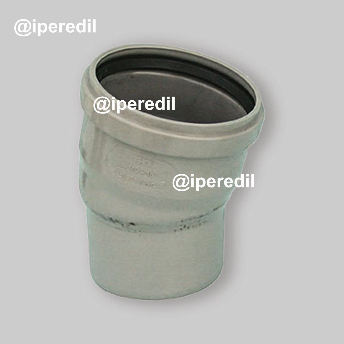 CURVA RIDOTTA A INNESTO "BAMPLAST" Ø110 x Ø100 mm - 87°