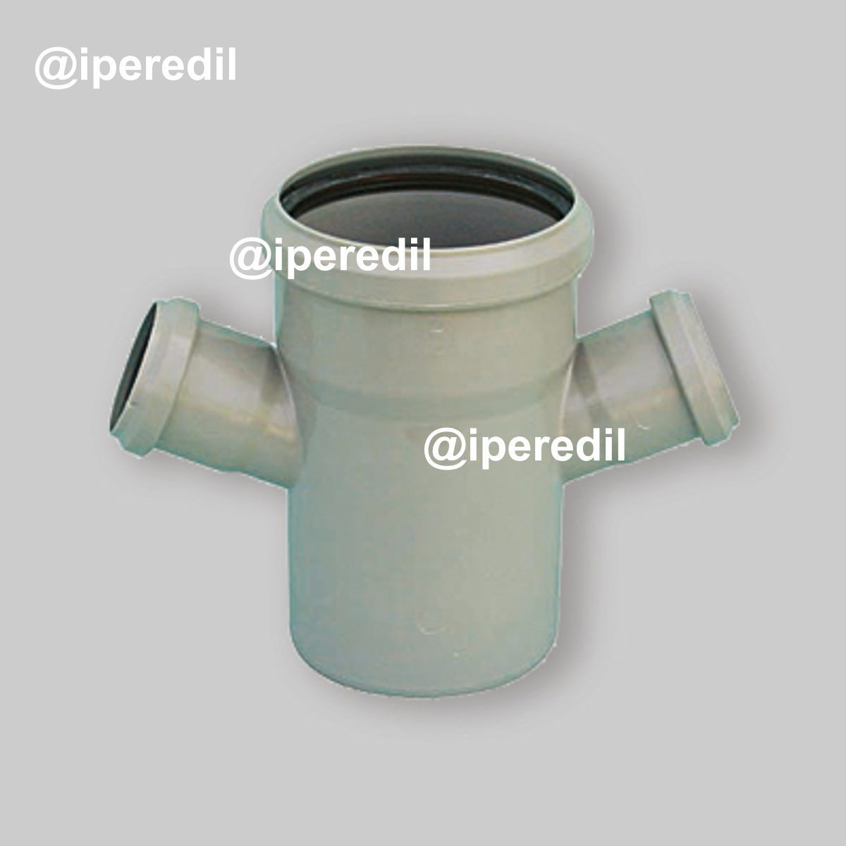 BRAGA DOPPIA A INNESTO HTDA "BAMPLAST" Ø90 x Ø40 x Ø40 - 45°
