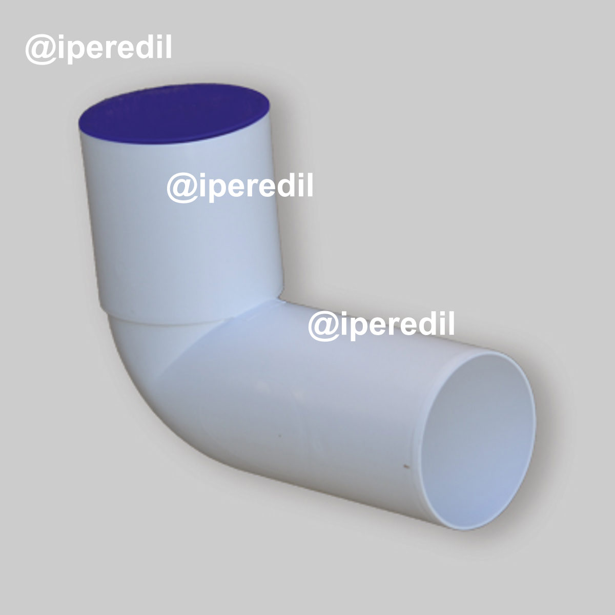 CURVA WC 90° PROLUNGATA A INNESTO Ø110