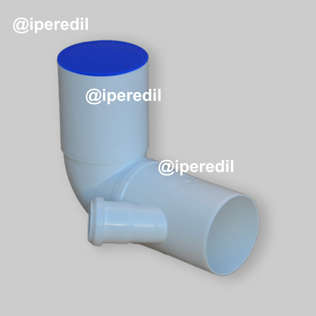 CURVA WC 90° PROLUNGATA A INNESTO CON 1 ATTACCO ORIENTABILE Ø90 x Ø50 - 20652504