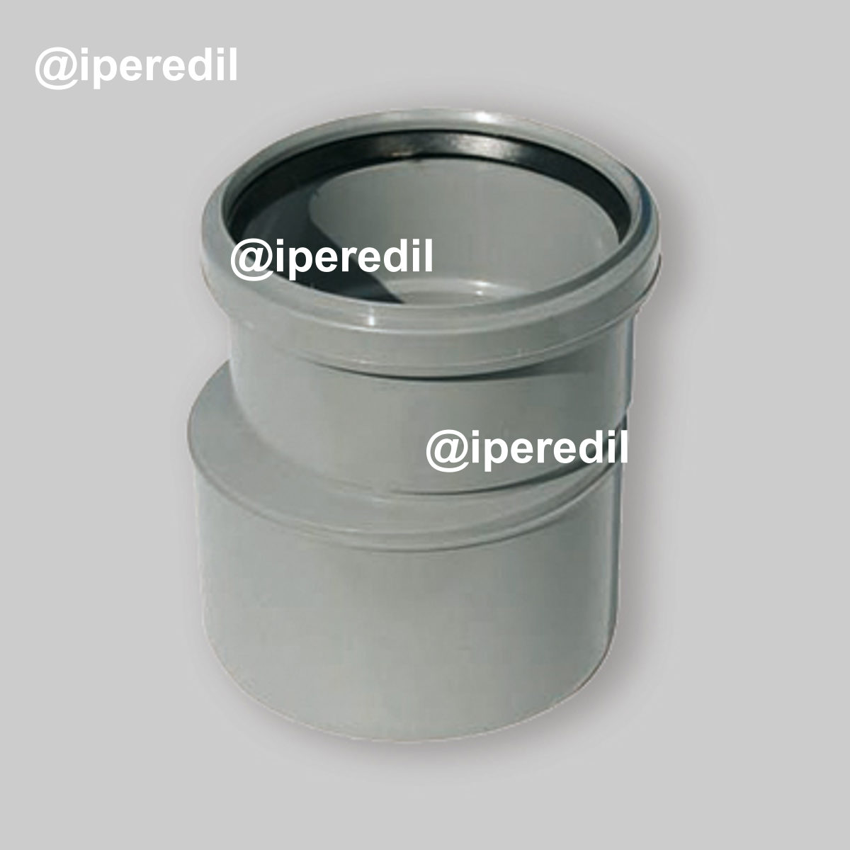 AUMENTO A INNESTO DI PASSAGGIO PVC-PP MØ110 x FØ100