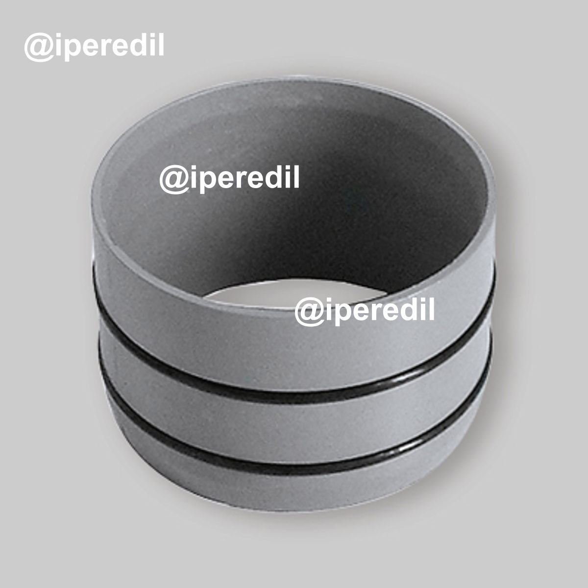 TRONCHETTO CON OR PER ALLACCIAMENTO DAL PP AL PVC A INNESTO FØ110 x MØ100