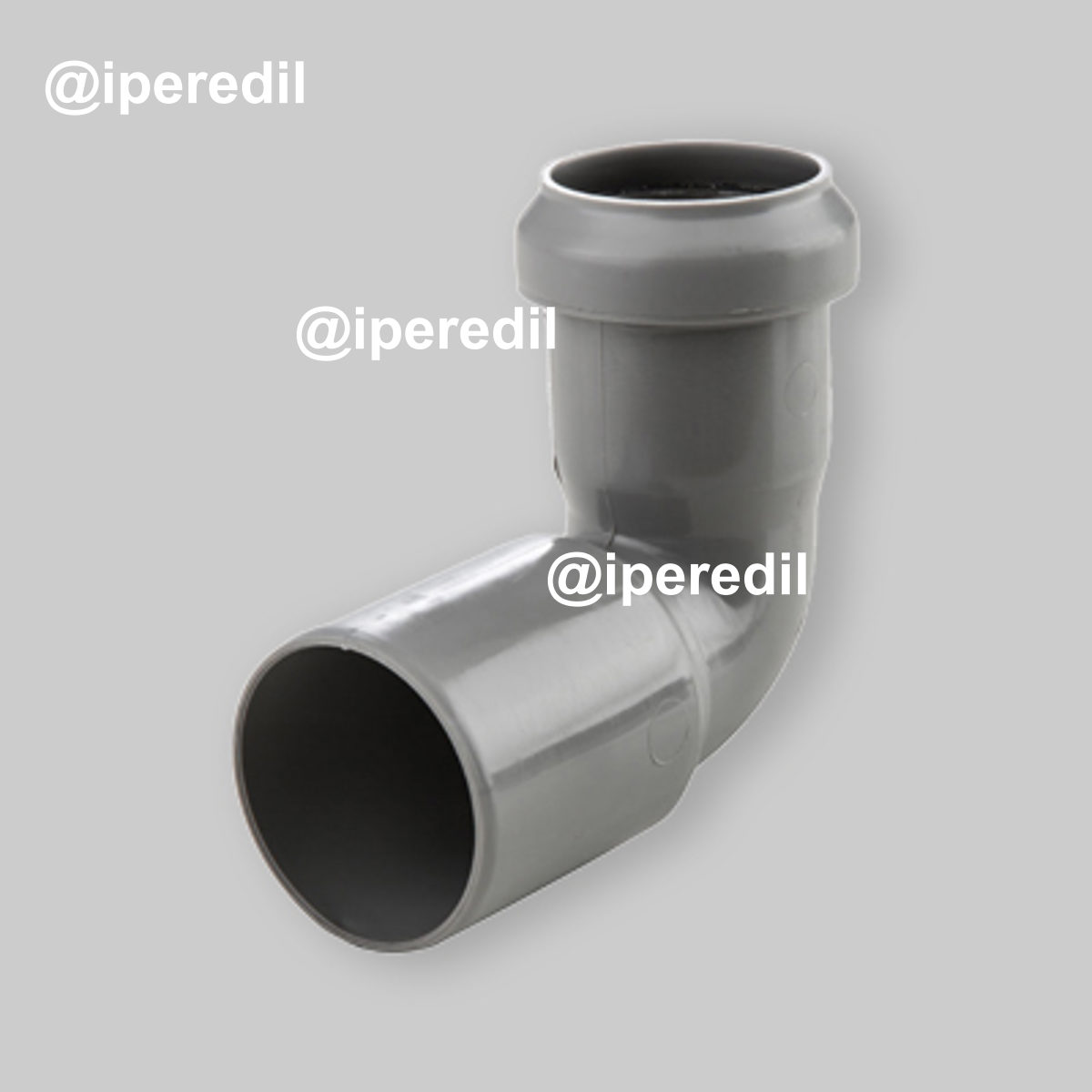 CURVA RIDOTTA A INNESTO 87,5° SENZA MORSETTO Ø40 x Ø50