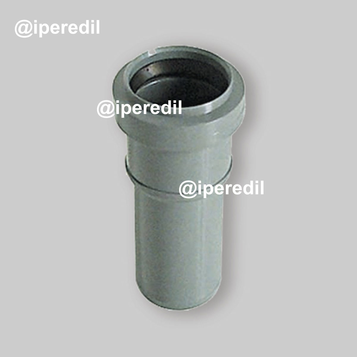 MANICOTTO A INNESTO DI PASSAGGIO PVC-PP CON GUARNIZIONE Ø50 mm - 20654004