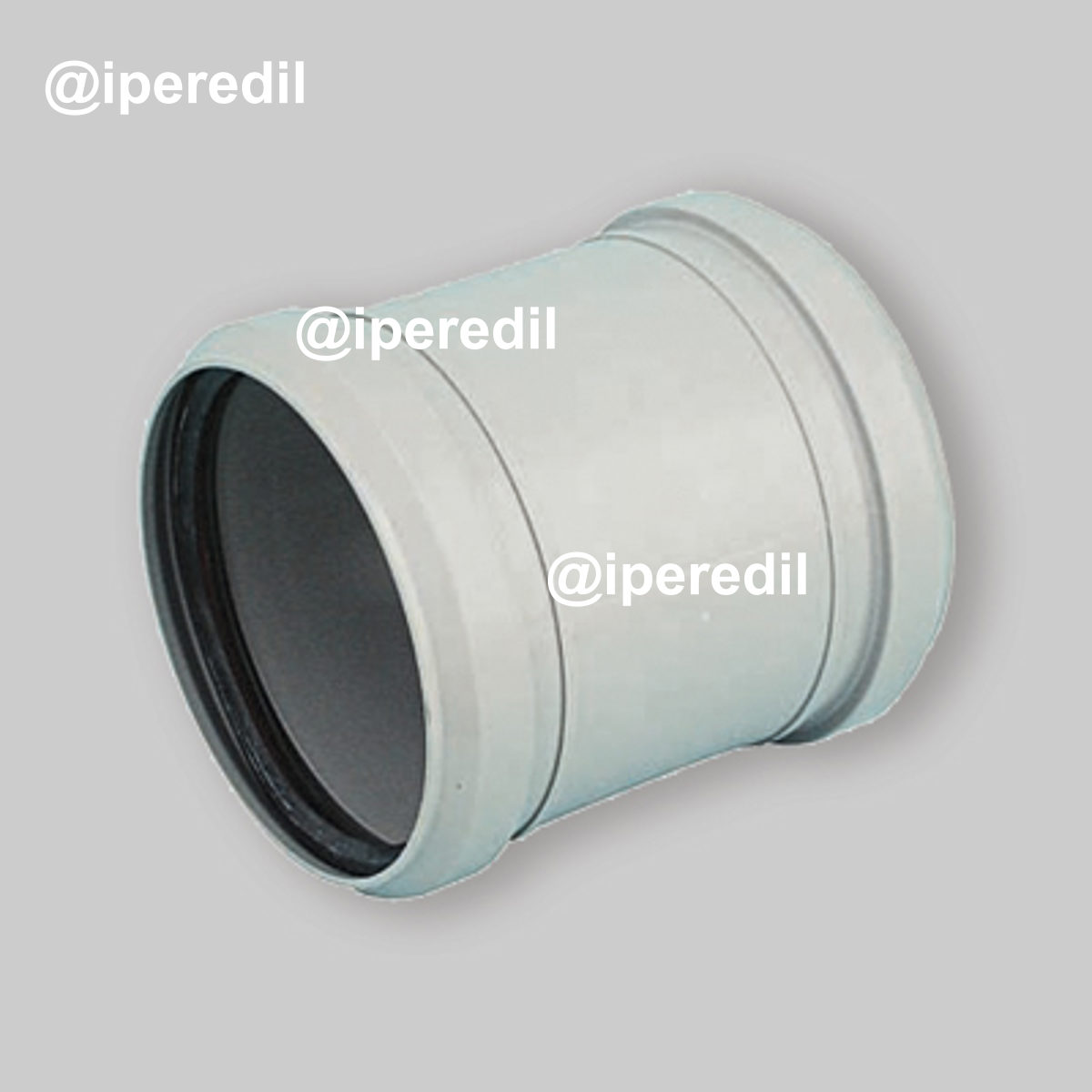 MANICOTTO 2 BICCHIERI A INNESTO CON BATTENTE Ø90 mm