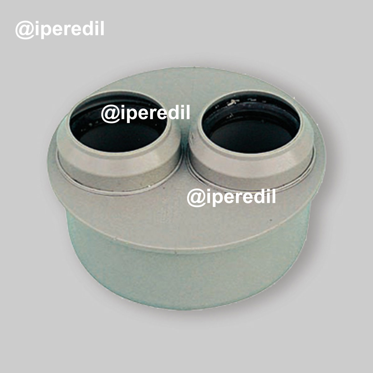 RIDUZIONE DOPPIA A TAMPONE CON OR A INNESTO Ø110 - Ø40/40 mm