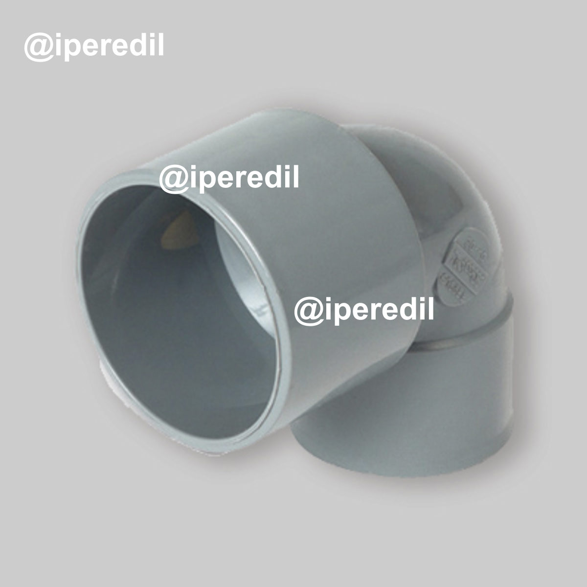 CURVA TECNICA UNIVERSALE AD INCOLLAGGIO FEMMINA/FEMMINA IN PVC NICOLL Ø50x32 mm