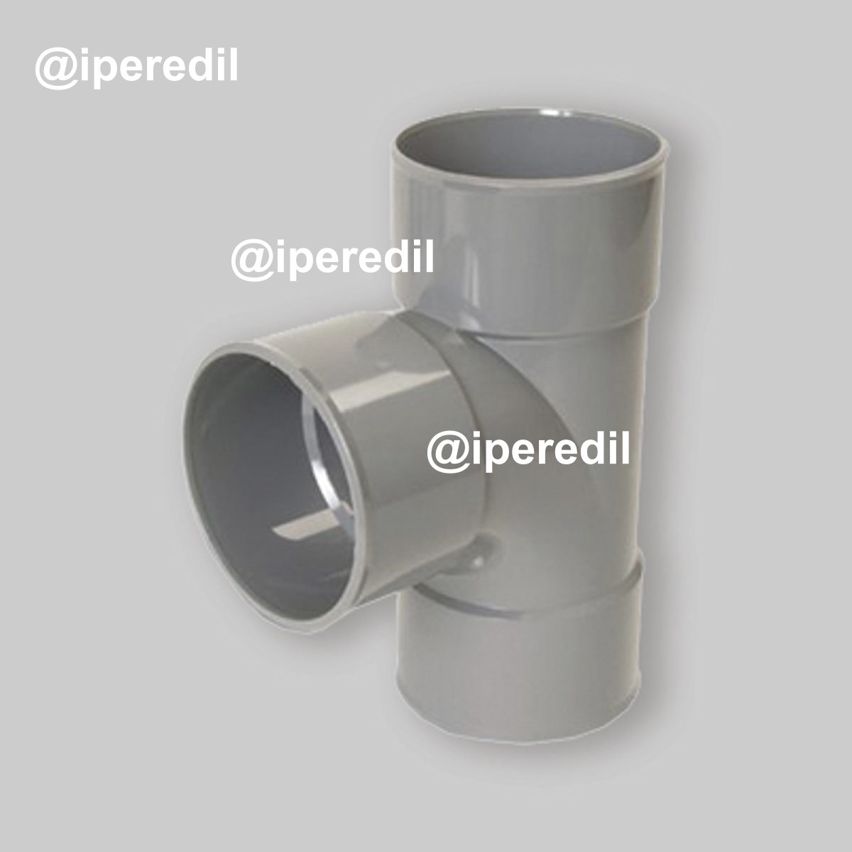 BRAGA 87,30° MASCHIO/FEMMINA AD INCOLLAGGIO IN PVC NICOLL Ø100 mm