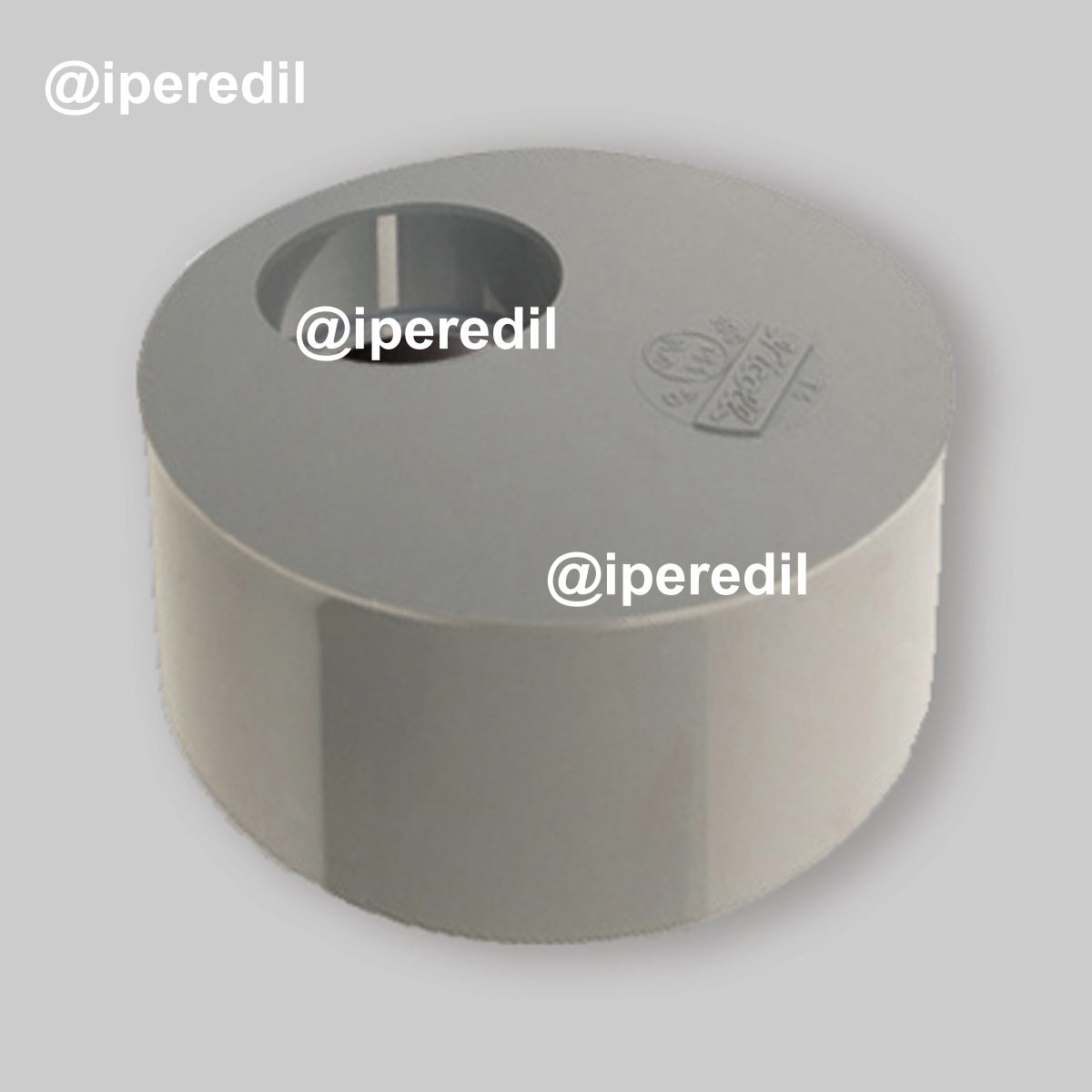 TAMPONE DI RIDUZIONE MASCHIO/FEMMINA AD INCOLLAGGIO Ø100 x Ø40