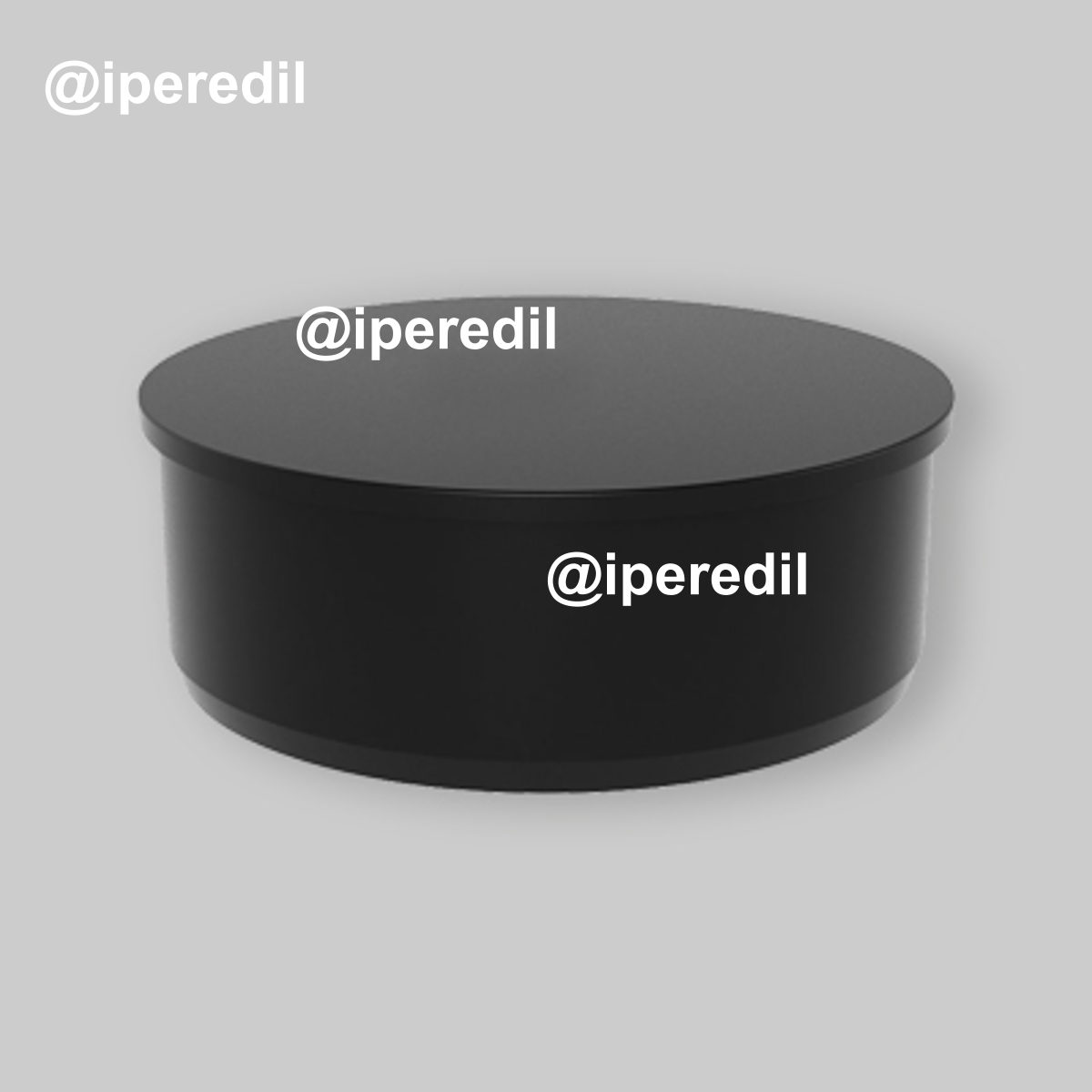 TAPPO "PHONOBLACK" Ø100