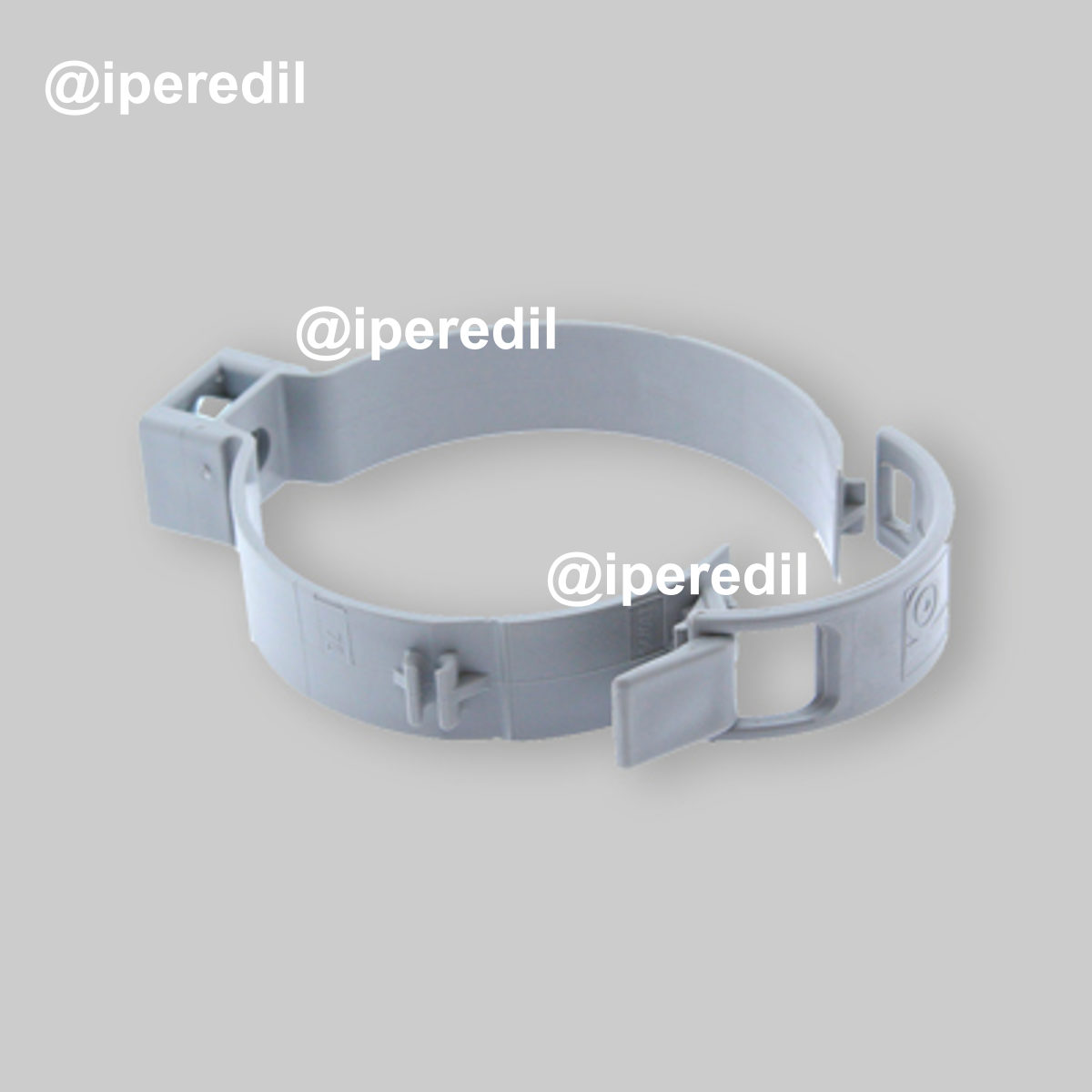 COLLARE IN PLASTICA PER TUBAZIONI "POLO-CLIP" Ø125/135/160 mm
