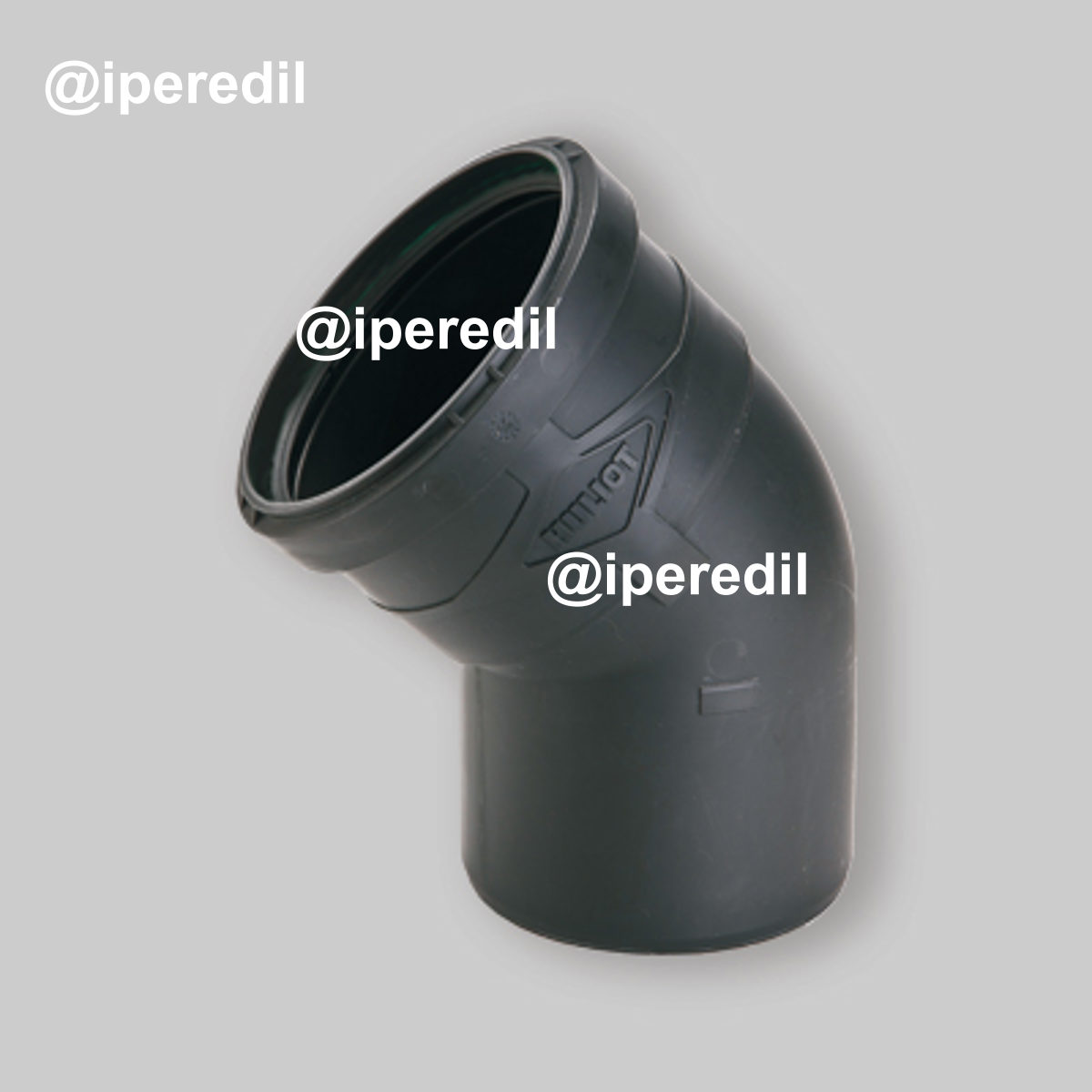 CURVA Ø 90 A INNESTO ULTRASILENT 67°