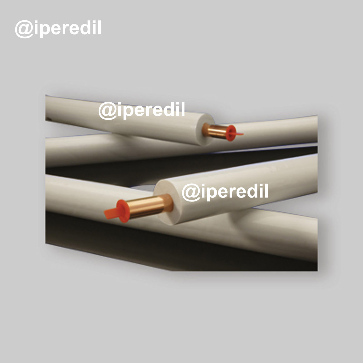 TUBO RAME RIVESTITO PER CONDIZIONAMENTO "SMISOL CLIM PLATINUM 08" IN ROTOLO Ø12,70 x 0,8 mm - 1/2"