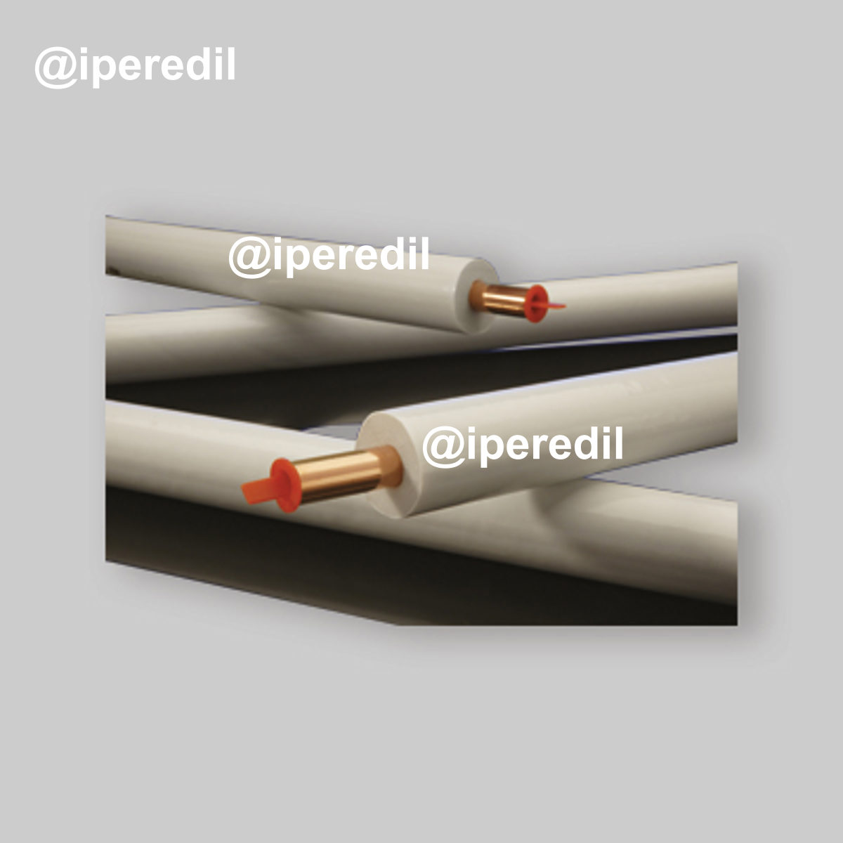 TUBO RAME RIVESTITO PER CONDIZIONAMENTO "IDEALSTAR SILVER 1" IN ROTOLO Ø15,88 x 1 mm - 5/8"