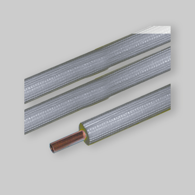TUBO RAME RIVESTITO PER CONDIZIONAMENTO "IDEALSTAR SPLIT 08" IN ROTOLO Ø6,35 x 0,8 mm - 1/4"