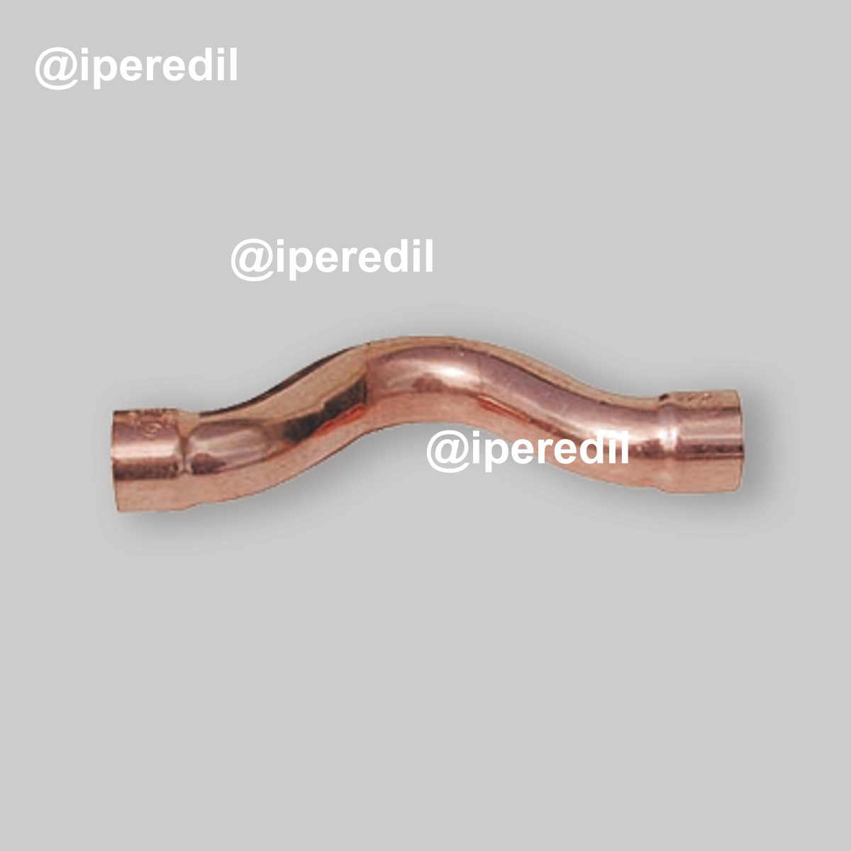 SORPASSO FEMMINA/FEMMINA IN RAME A SALDARE Ø22 x 22 mm