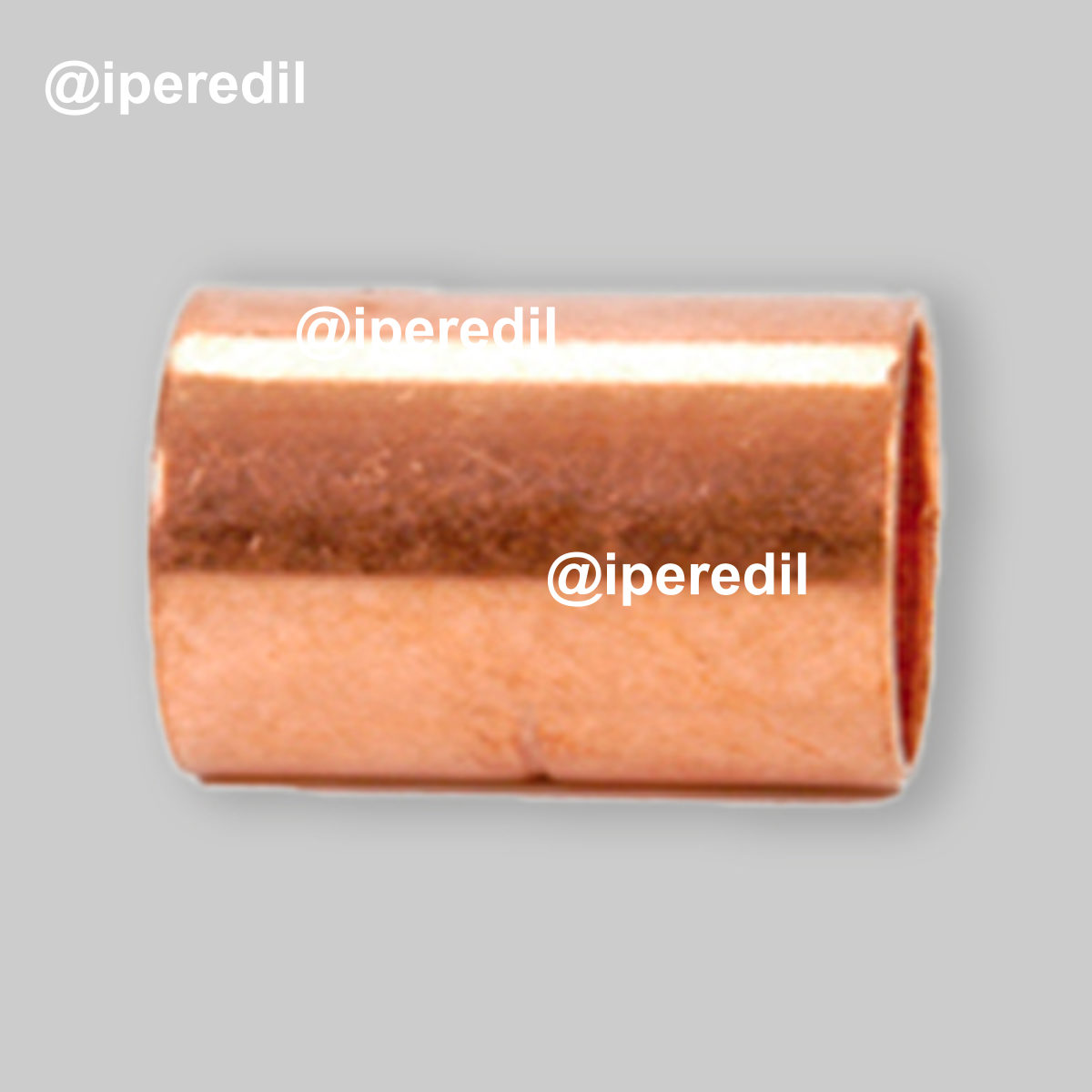 MANICOTTO FEMMINA/FEMMINA PER TUBO GELO IN RAME A SALDARE 1"1/4 (Ø 32 mm)