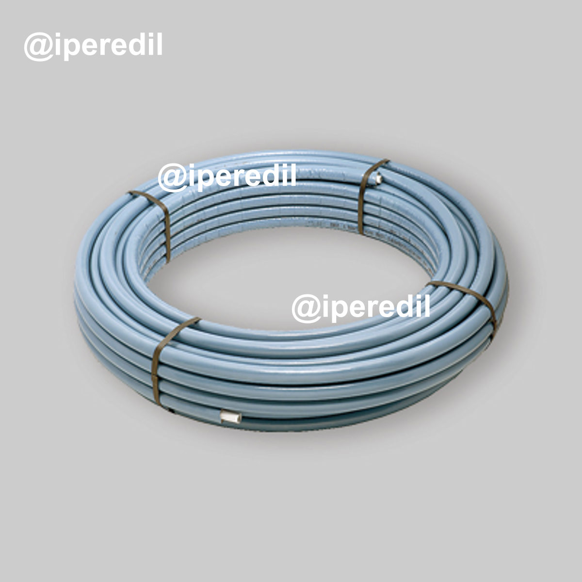 TUBO MULTISTRATO RIVESTITO AZZURRO PER ACQUA "FLEX ALL" UNIDELTA Ø26 x Sp.3,0 - mt.25