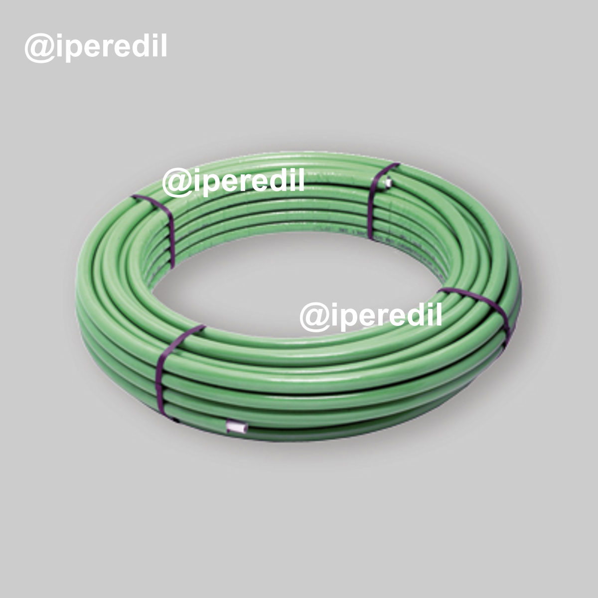 TUBO MULTISTRATO PE-RT/AL/PE-RT RIVESTITO VERDE PER CONDIZIONAMENTO "FLEX ALL" Ø26 x Sp.3,0 - mt.25