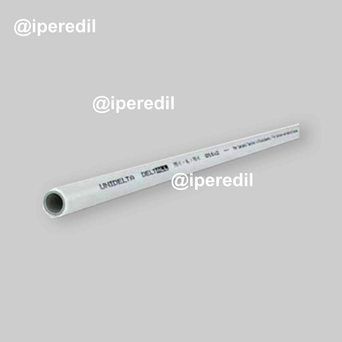 TUBO MULTISTRATO NUDO PE-RT/AL/PE-RT IN VERGHE PER ACQUA Ø20 x Sp.2,0 - mt.5