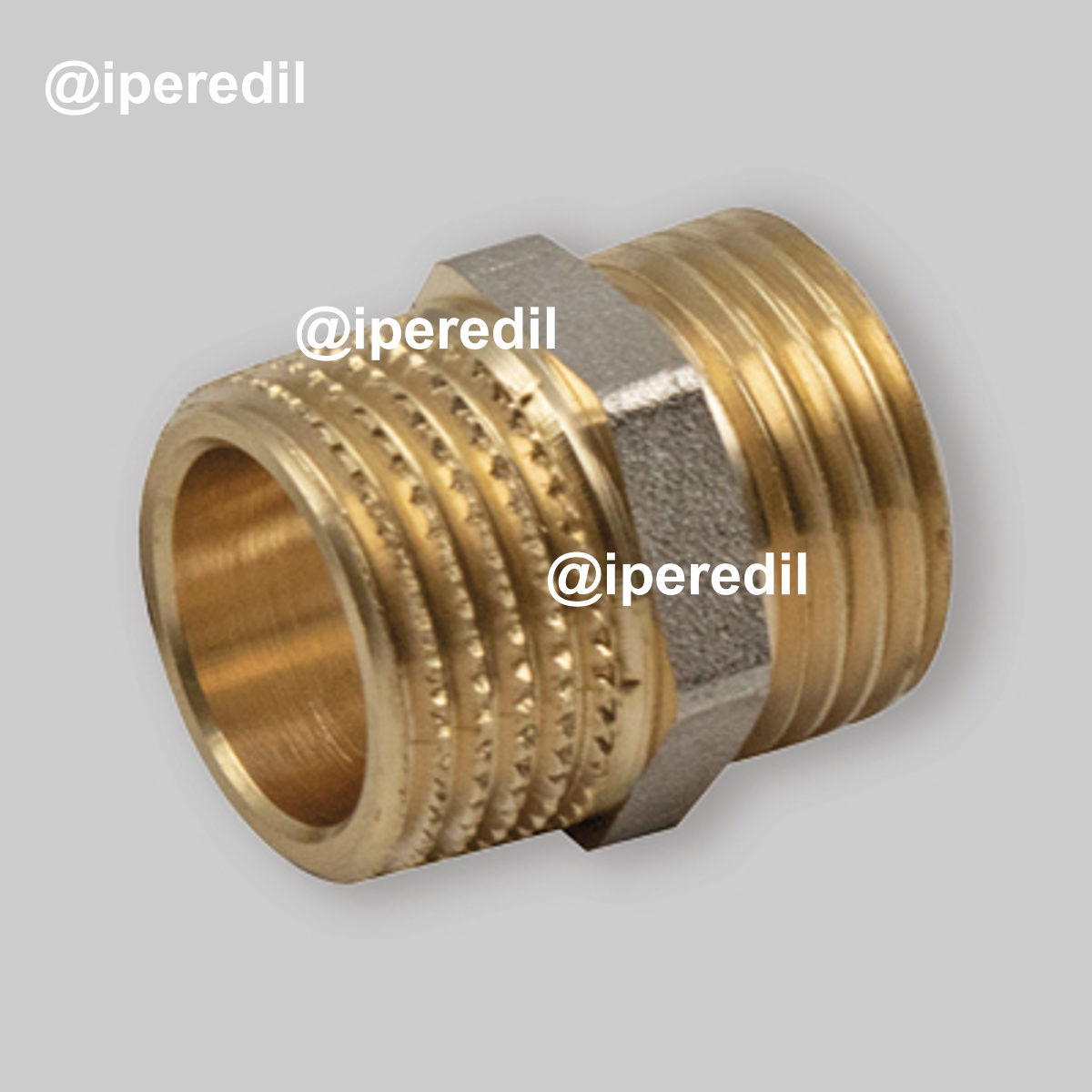 RACCORDO DIRITTO MASCHIO A COMPRESSIONE WATERBLOCK TM 3/4" - 3/4" x Ø18