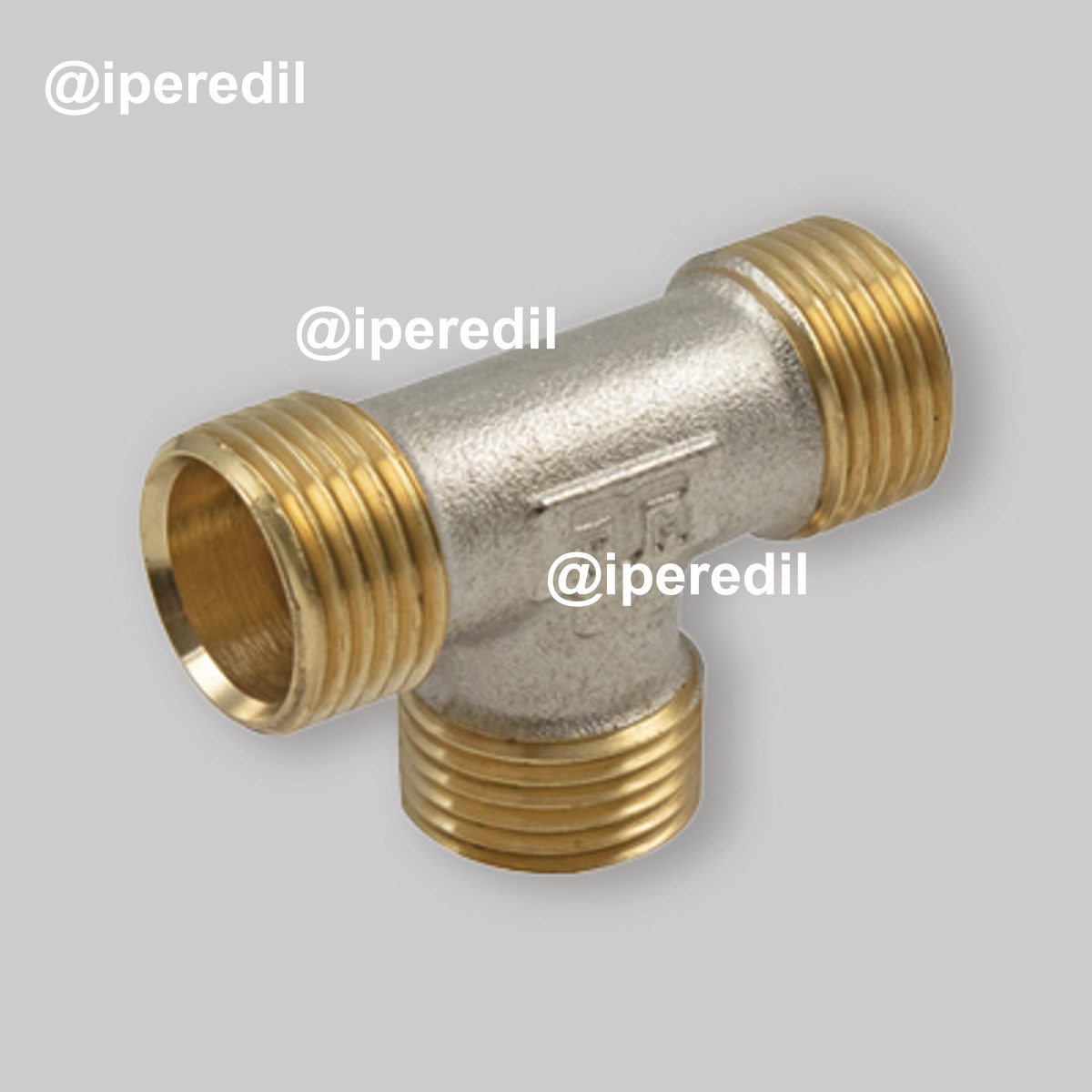 TEE MASCHIO A COMPRESSIONE WATERBLOCK TIEMME 3/4"xØ18 - 3/4"xØ18 - 3/4"xØ18