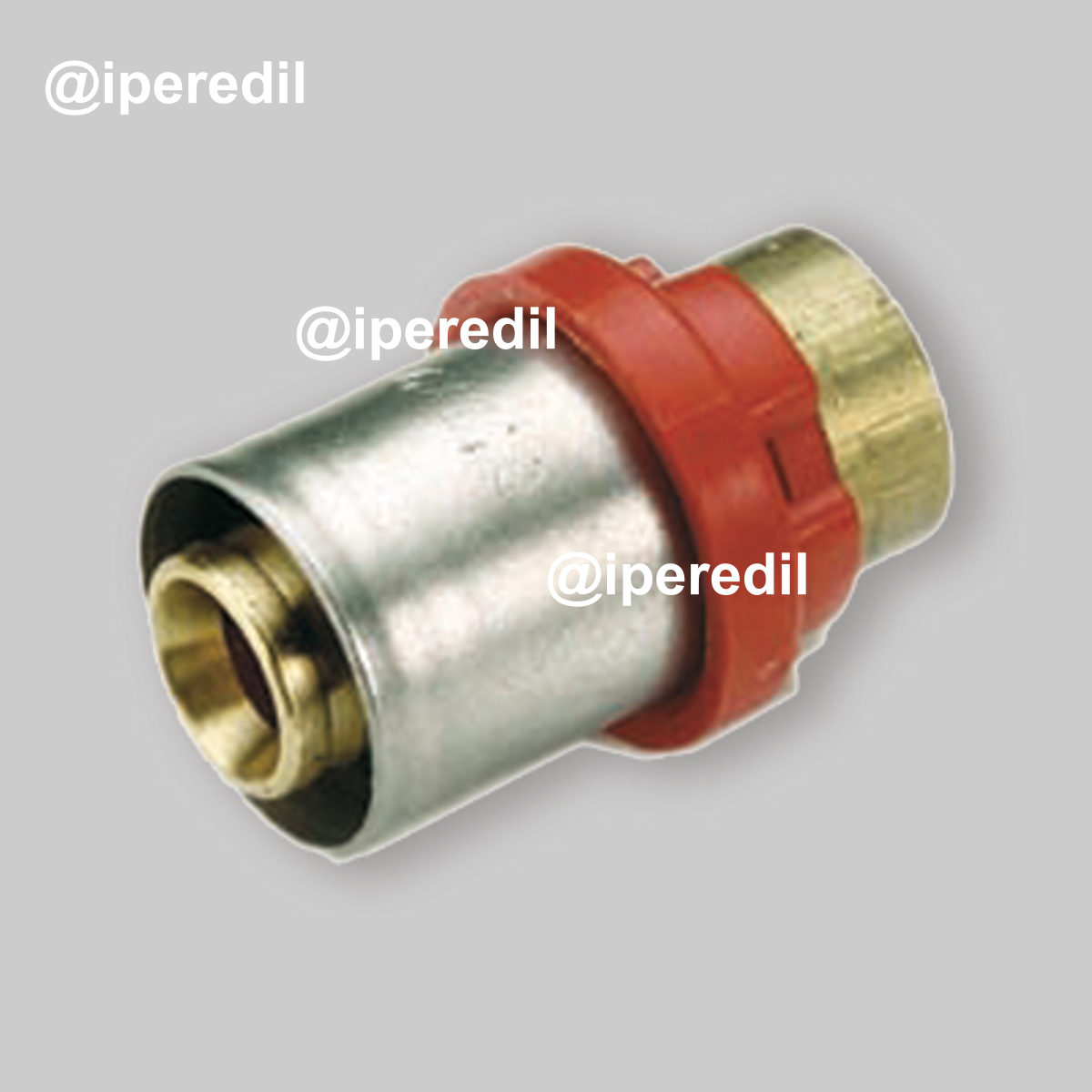 TAPPO TERMINALE A PRESSARE PER TUBO MULTISTRATO TIEMME Ø14 mm