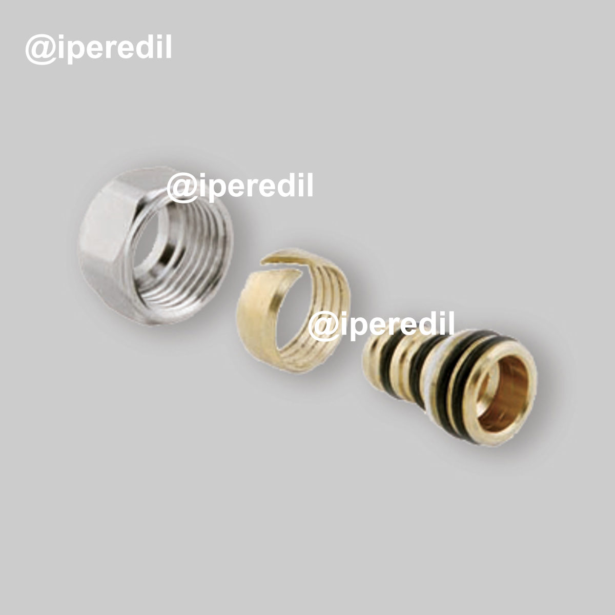 ADATTATORE PER TUBO MULTISTRATO DA 1/2" ICMA Ø16 x 2,0 mm