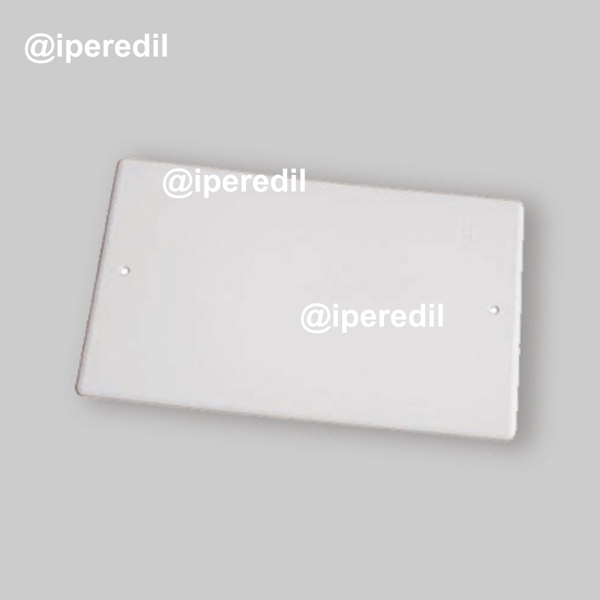 SPORTELLO COPRI COLLETTORI CON TELAIO IN ACCIAIO ZINCATO 400 x 240 x 20 mm