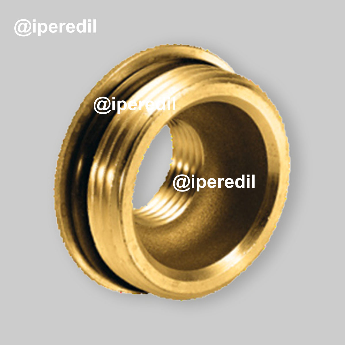 RIDUZIONE MASCHIO/FEMMINA CON O-RING PER COLLETTORI 1" x 1/2"