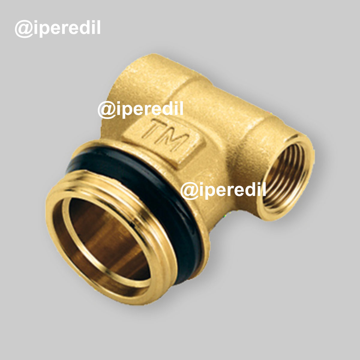 TERMINALE DI SERVIZIO PER COLLETTORI CON ATTACCHI DA 3/8" E 1/2" TIEMME 3/4"
