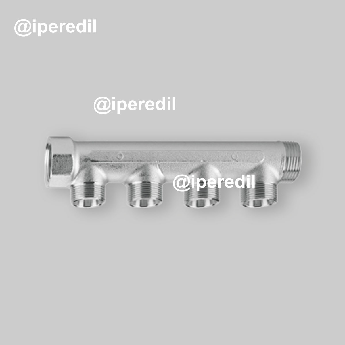 COLLETTORE LINEARE CON DERIVAZIONI ARTECLIMA 3/4" - 2 vie