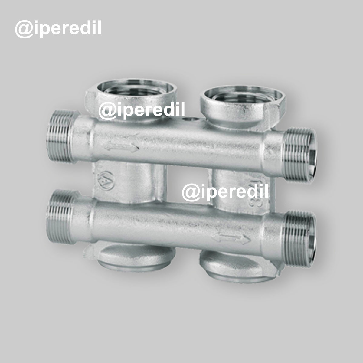 COLLETTORE COMPLANARE COMPONIBILE ARTECLIMA 1" - 2+2