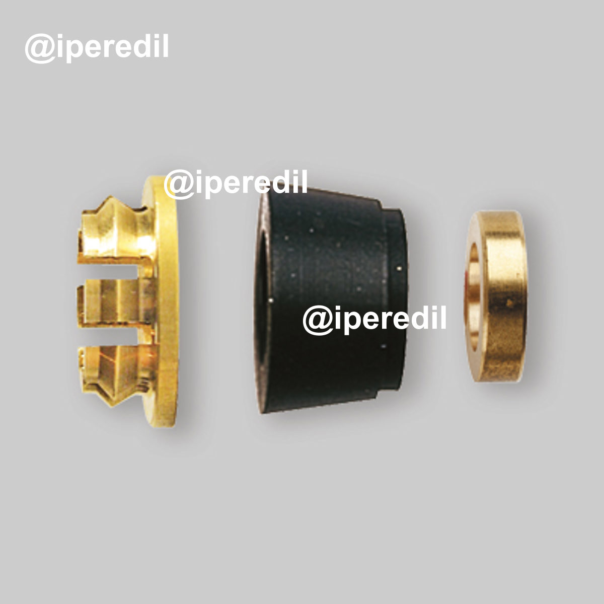 ADATTATORE PER TUBO RAME SENZA CALOTTA ARTECLIMA Ø12 mm