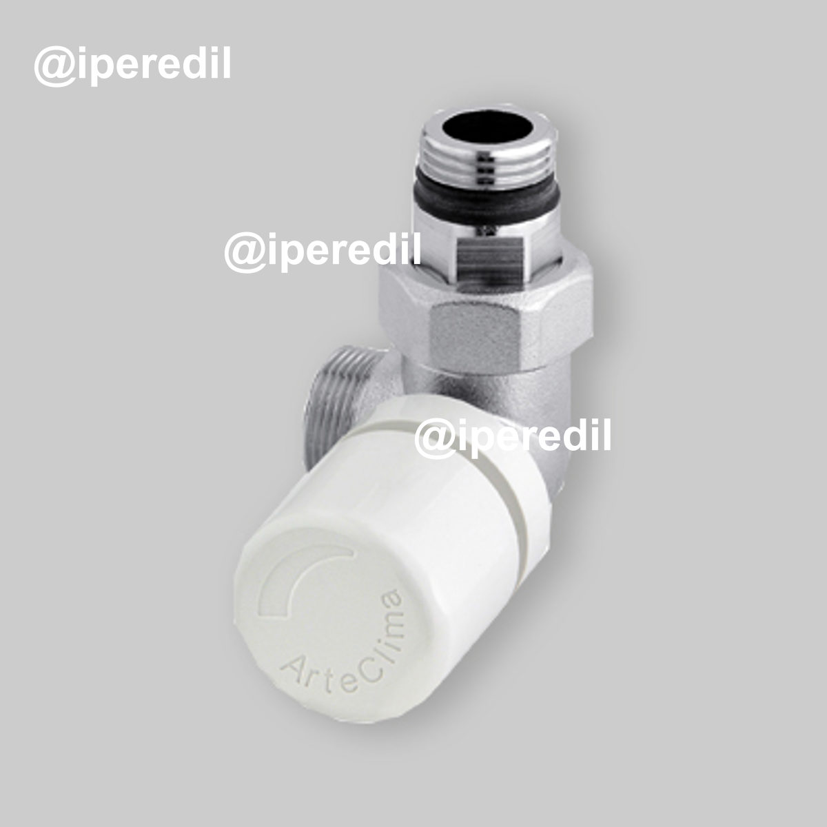 VALVOLA AD ANGOLO DX TERMOSTATIZZABILE ARTECLIMA 3/8" - 24x19