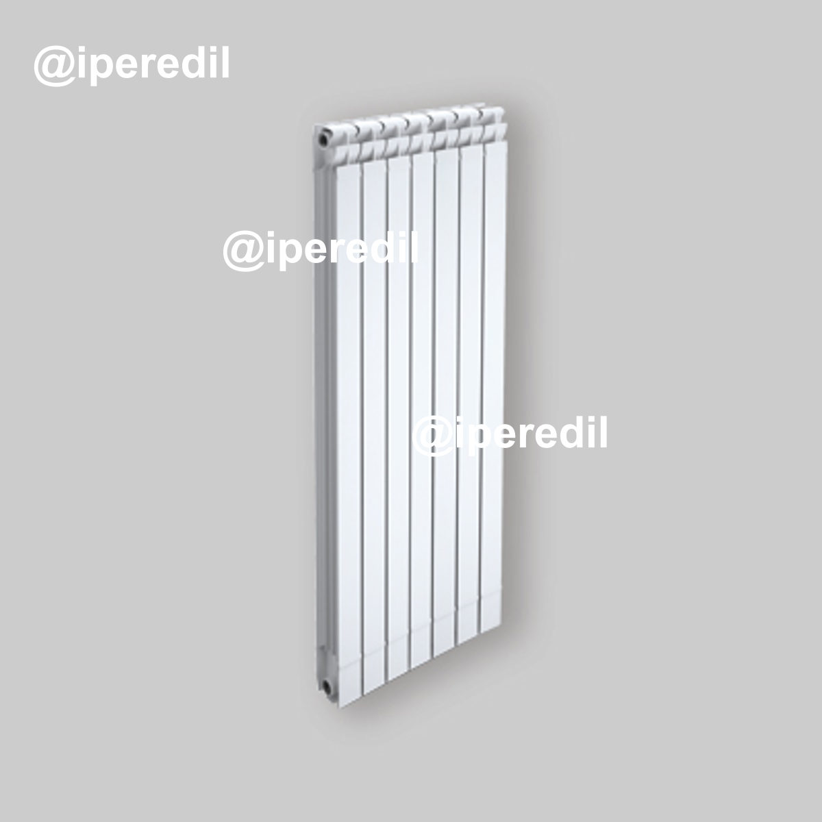 RADIATORE D'ARREDO MODELLO "KALDUS" I.1000 - 5 el.
