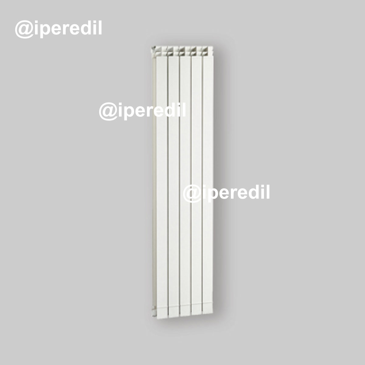 RADIATORE D'ARREDO BIANCO "GARDA DUAL" 80 I.1600 mm - 4 el.