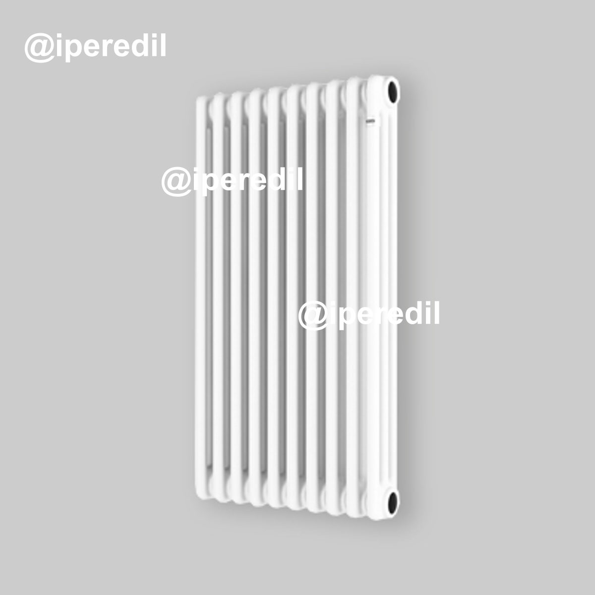 RADIATORE TUBOLARE 3 COLONNE H.570 DE LONGHI 5 elementi