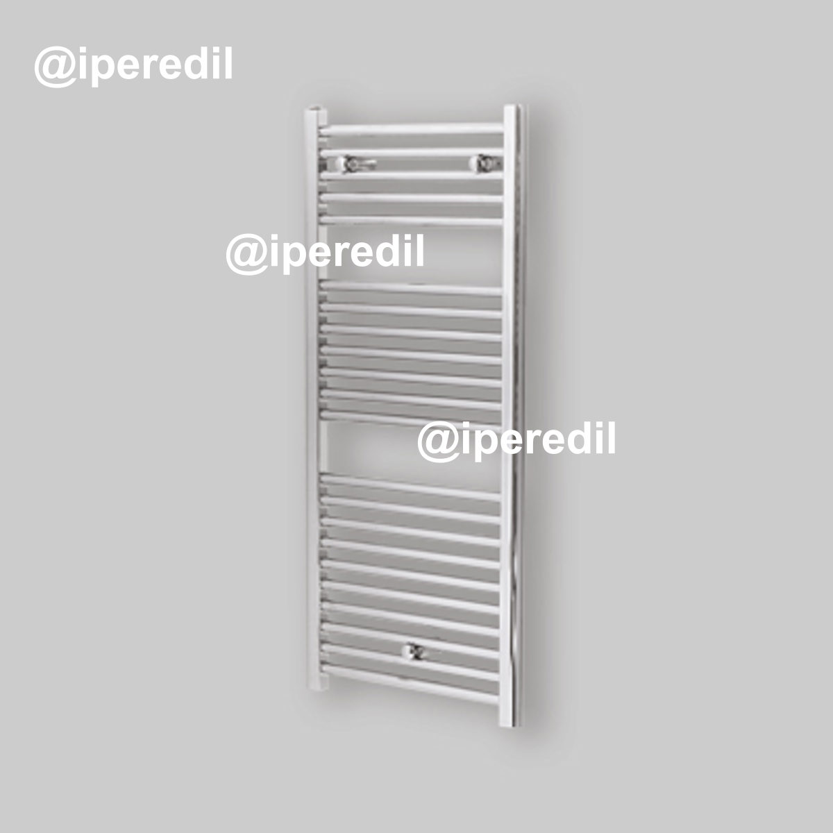 TERMOARREDO "SANREMO" DIRITTO CROMO H.1420 x L.450 x I.400