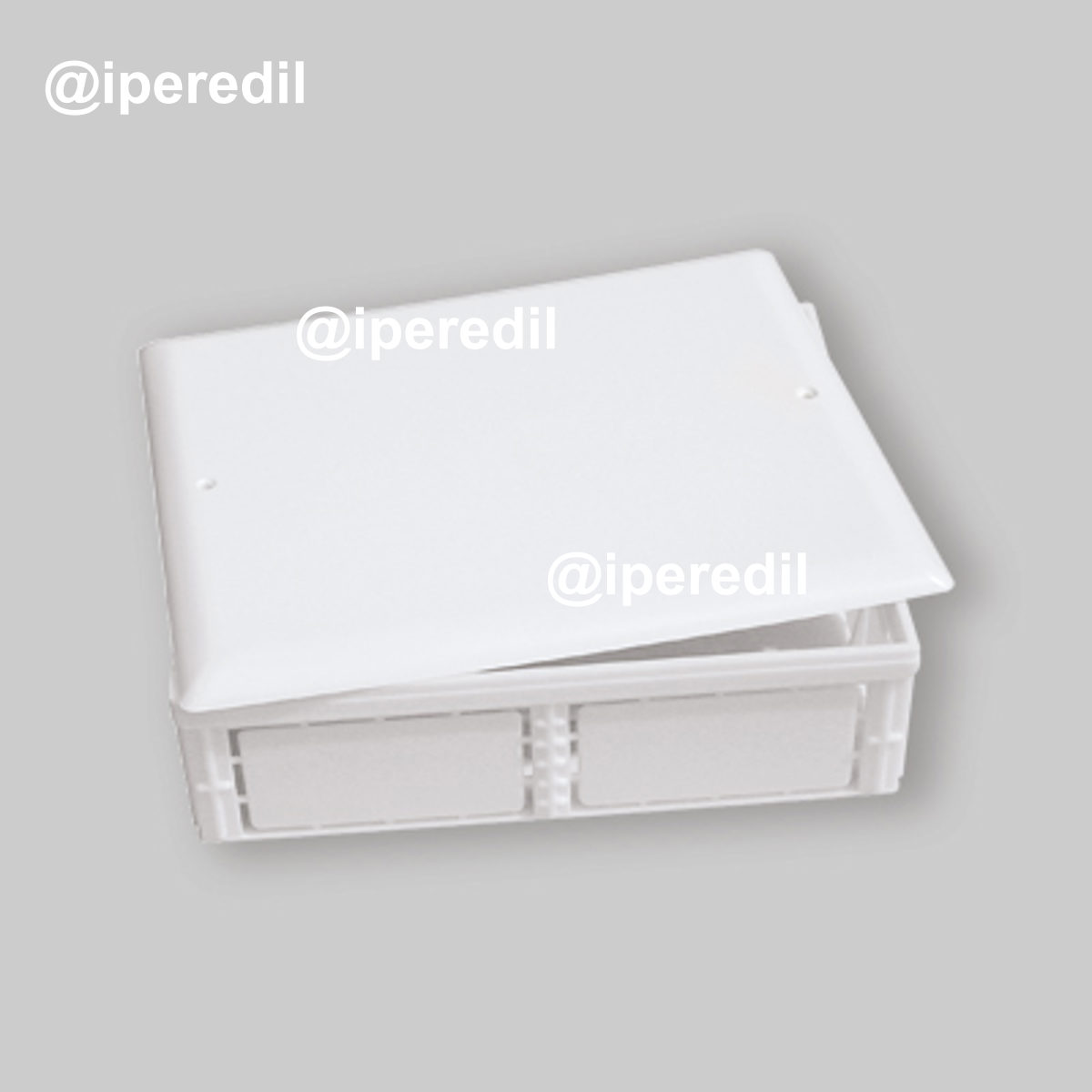 CASSETTA DI ISPEZIONE IN PLASTICA PER COLLETTORI "TUTTO" FAR 500 x 410 x 105 mm